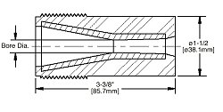 Tungsten Carbide #6 (3/8