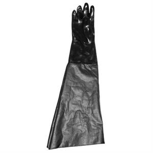 CLEMCO Factory OEM #12711 Smooth Black Neoprene Blast Cabinet Gloves